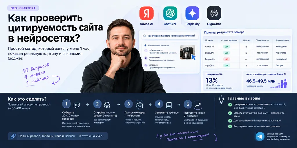 Как проверить цитируемость в нейросетях