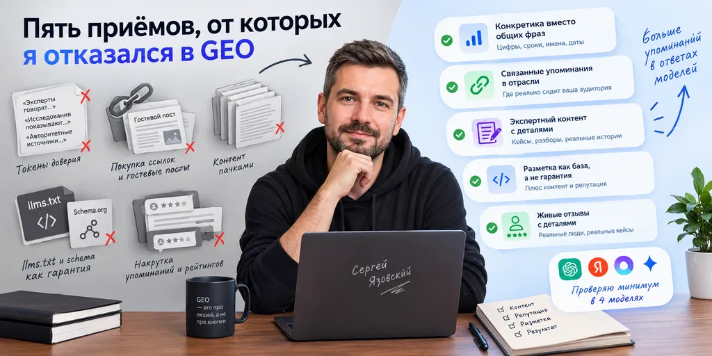 GEO оптимизация без иллюзий